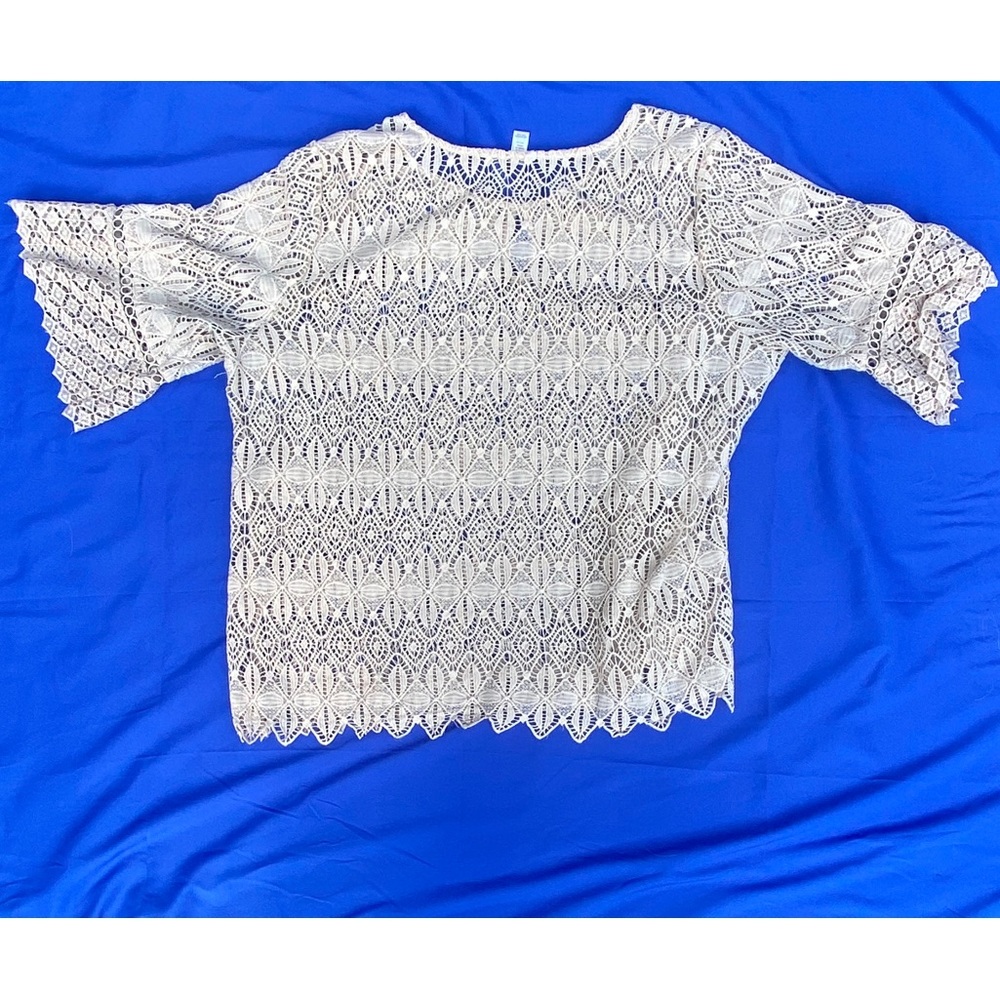 Cato beige lace blouse - 22/24